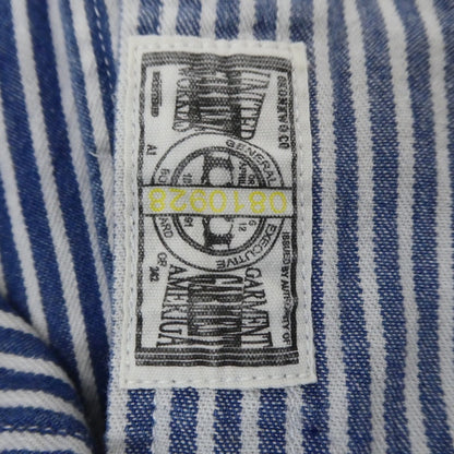 【中古】 ストライプレトロシャツ 長袖シャツ サイズ：S