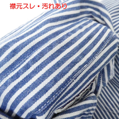 【中古】 ストライプレトロシャツ 長袖シャツ サイズ：S