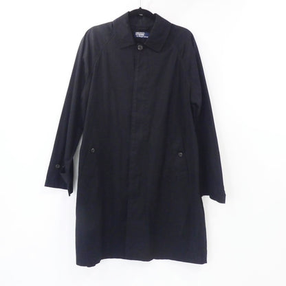 【中古】POLO RALPH LAUREN | ポロ・ラルフローレン ステンカラーコート ブラック サイズ：M