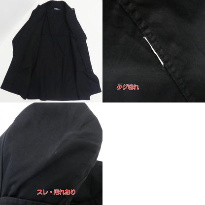 【中古】POLO RALPH LAUREN | ポロ・ラルフローレン ステンカラーコート ブラック サイズ：M