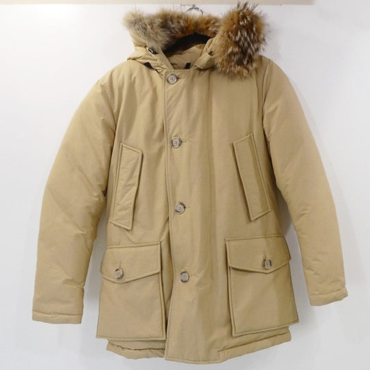 【中古】WOOLRICH | ウールリッチ NEW ARCTIC PARKA ダウンジャケット WOOU0297 ベージュ サイズ：XS