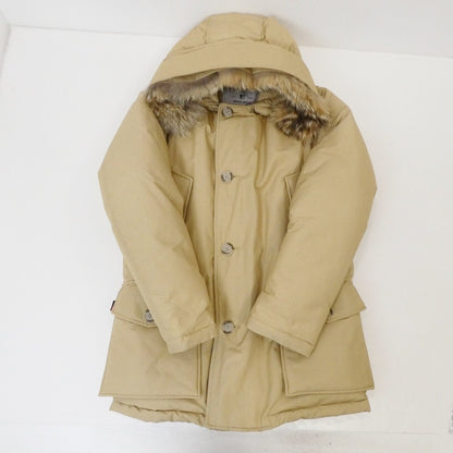 【中古】WOOLRICH | ウールリッチ NEW ARCTIC PARKA ダウンジャケット WOOU0297 ベージュ サイズ：XS