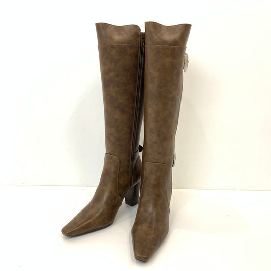 【中古】Darich | ダーリッチ レザーロングブーツ ブーツ 112035003 2021S/S ブラウン サイズ：M