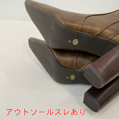【中古】Darich | ダーリッチ レザーロングブーツ ブーツ 112035003 2021S/S ブラウン サイズ：M