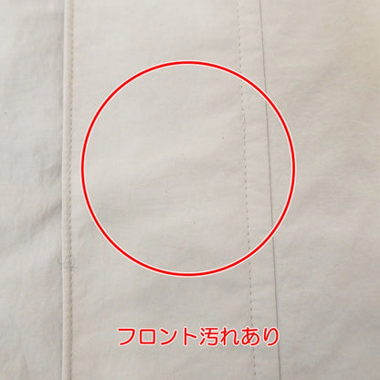 【中古】UNIQLO | ユニクロ ウィンドプルーフスタンドブルゾン ナイロンジャケット 311-464918 アイボリー サイズ：M