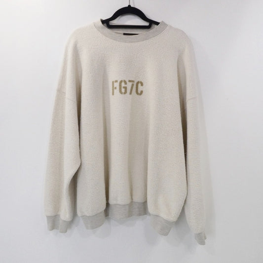 【中古】FEAR OF GOD | フィアオブゴッド Inside Out Crewneck スウェット FG50-059 アイボリー サイズ：M