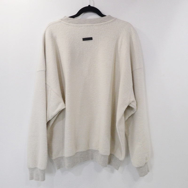 【中古】FEAR OF GOD | フィアオブゴッド Inside Out Crewneck スウェット FG50-059 アイボリー サイズ：M