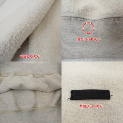 【中古】FEAR OF GOD | フィアオブゴッド Inside Out Crewneck スウェット FG50-059 アイボリー サイズ：M
