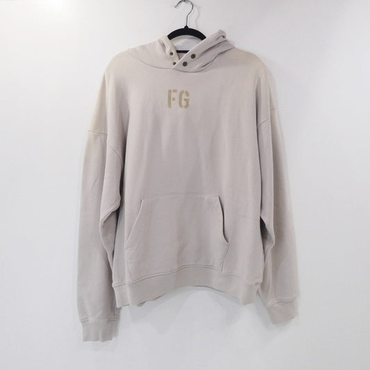 【中古】FEAR OF GOD | フィアオブゴッド FG HOODIE VINTAGE パーカー FG50-014 ベージュ サイズ：M