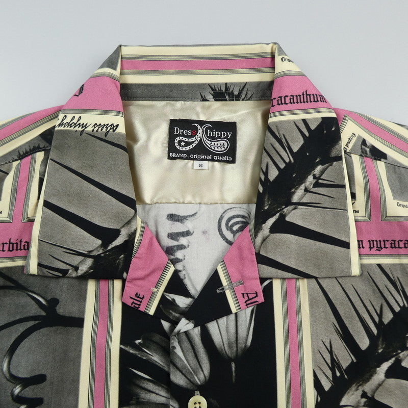 【中古】DRESS HIPPY | ドレスヒッピー DH-FLOWERS S/S SHIRT 半袖シャツ サイズ：M