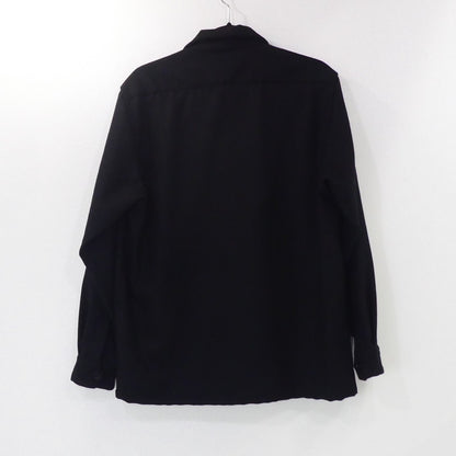 【中古】AT DIRTY | アットダーティー MILDOOR L/S SHIRT 長袖シャツ ブラック サイズ：M