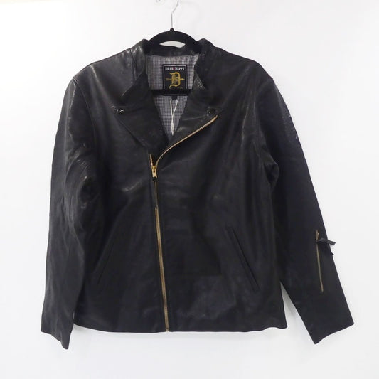 【中古】DRESS HIPPY | ドレスヒッピー DH-RIDERS LEATHER JACKET レザー ブラック サイズ：S