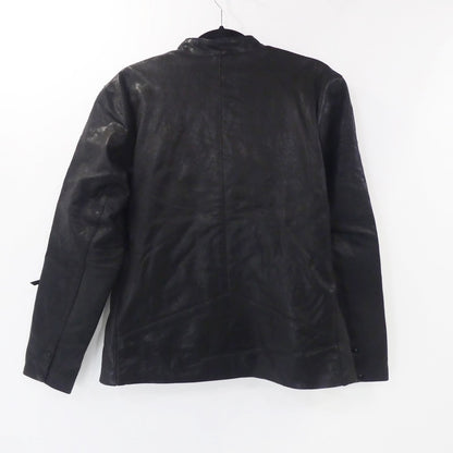 【中古】DRESS HIPPY | ドレスヒッピー DH-RIDERS LEATHER JACKET レザー ブラック サイズ：S