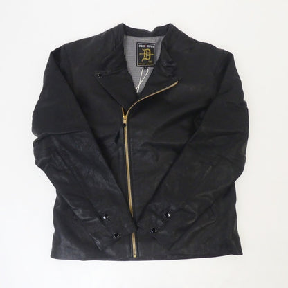 【中古】DRESS HIPPY | ドレスヒッピー DH-RIDERS LEATHER JACKET レザー ブラック サイズ：S
