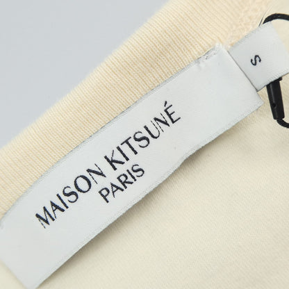 【中古】MAISON KITSUNE | メゾンキツネ FOX STAMP CLASSIC TEE-SHIRT 半袖Ｔシャツ IM00153KJ0008 ベージュ サイズ：S