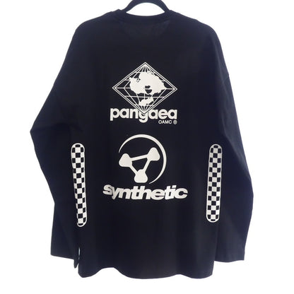 【中古】 PANGEA LONGSLEEVE T-SHIRT 長袖Ｔシャツ 23E28OAJ17 ブラック サイズ：M