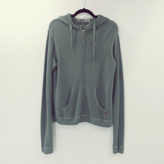 【中古】FREE CITY(聖林公司) | フリーシティ SUPERRFLUFF LUX ZIP HOODIE パーカー FCTZIP019 サイズ：2