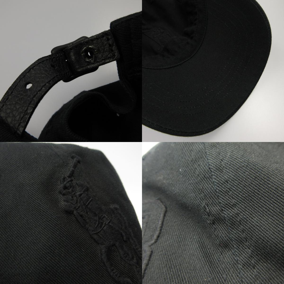 【中古】POLO RALPH LAUREN | ポロ・ラルフローレン BIG PONY CHINO CAP キャップ H214SC02 ブラック