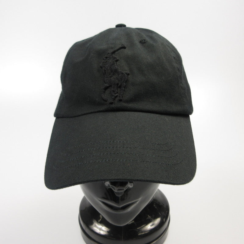 【中古】POLO RALPH LAUREN | ポロ・ラルフローレン BIG PONY CHINO CAP キャップ H214SC02 ブラック