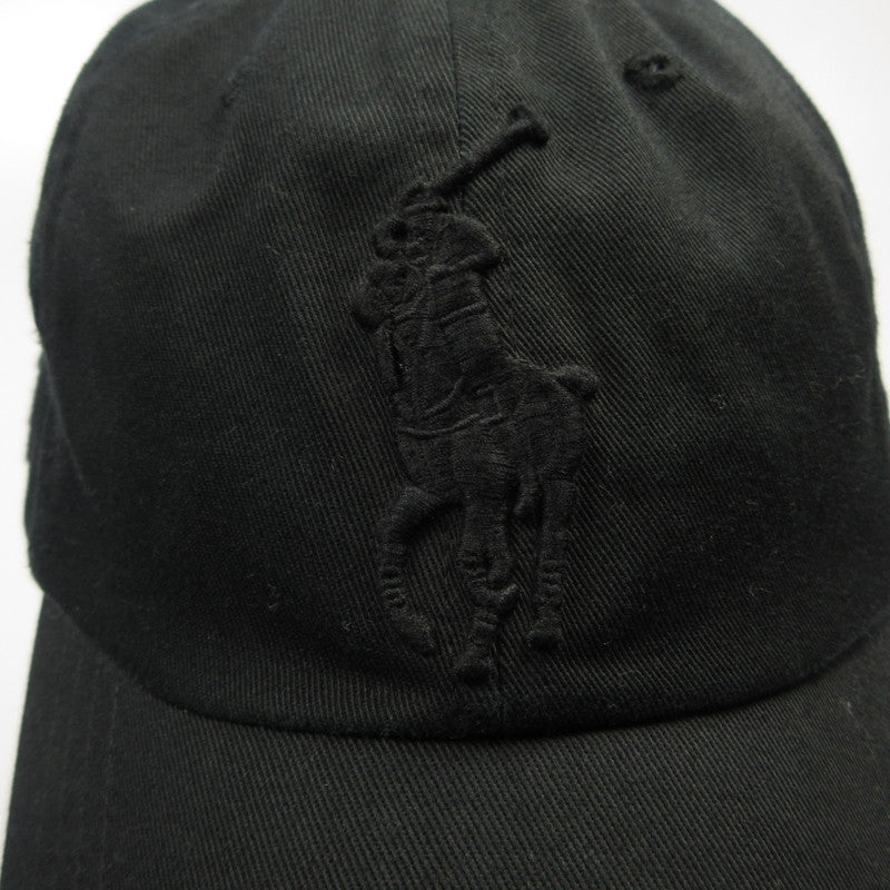 【中古】POLO RALPH LAUREN | ポロ・ラルフローレン BIG PONY CHINO CAP キャップ H214SC02 ブラック