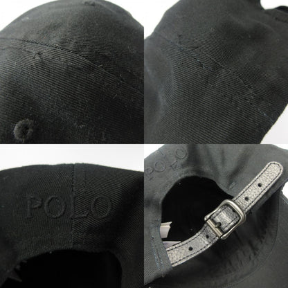 【中古】POLO RALPH LAUREN | ポロ・ラルフローレン BIG PONY CHINO CAP キャップ H214SC02 ブラック