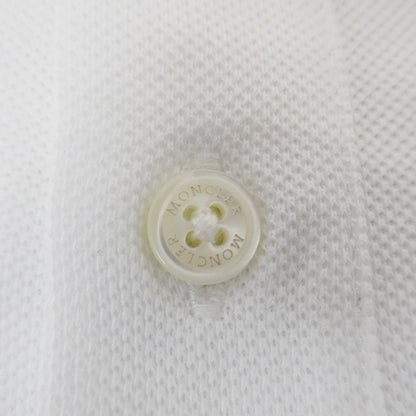 【中古】MONCLER | モンクレール MAGLIA POLO MANICA CORTA ポロシャツ 8A70510 ホワイト サイズ：XS