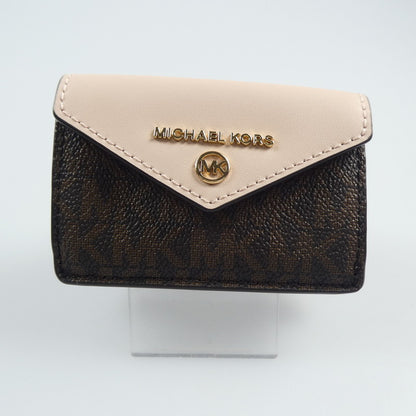 【中古】Michael Kors | マイケルコース JET SET 三つ折り財布 32T0GT9E5B ブラウン