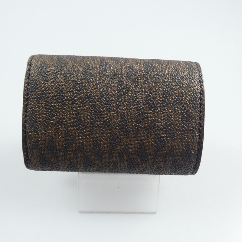 【中古】Michael Kors | マイケルコース JET SET 三つ折り財布 32T0GT9E5B ブラウン