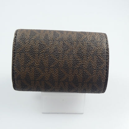 【中古】Michael Kors | マイケルコース JET SET 三つ折り財布 32T0GT9E5B ブラウン