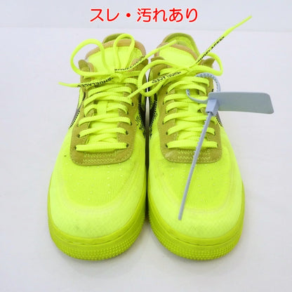 【中古】NIKE | ナイキ AIR FORCE 1 LOW "GHOSTING 3.0" スニーカー AO4606-700 27.5cm グリーン
