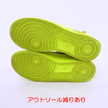 【中古】NIKE | ナイキ AIR FORCE 1 LOW "GHOSTING 3.0" スニーカー AO4606-700 27.5cm グリーン