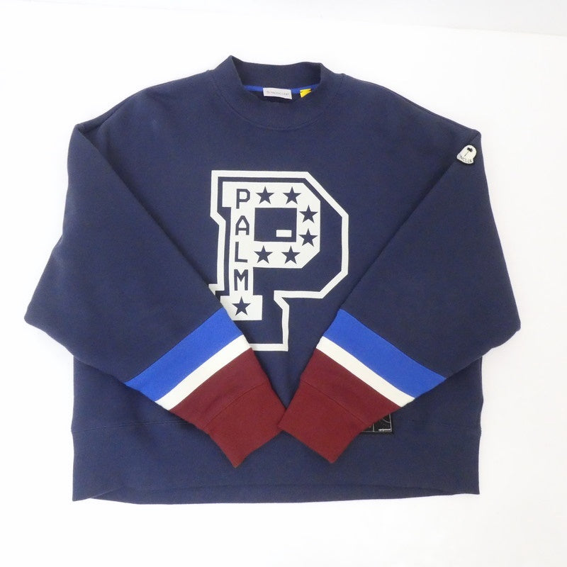【中古】MONCLER GENIUS | モンクレールジニアス スウェット H209L8G00011 ネイビー サイズ：S