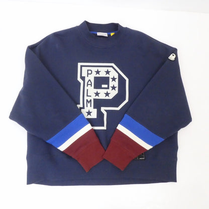 【中古】MONCLER GENIUS | モンクレールジニアス スウェット H209L8G00011 ネイビー サイズ：S