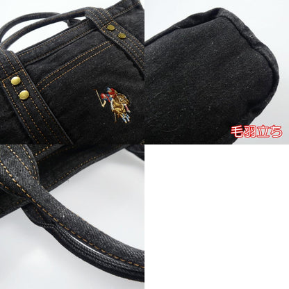 【中古】U.S.POLO ASSN. | ユーエスポロアッスン Washed Cotton Tote bag トートバッグ USPA-2642 ブラック
