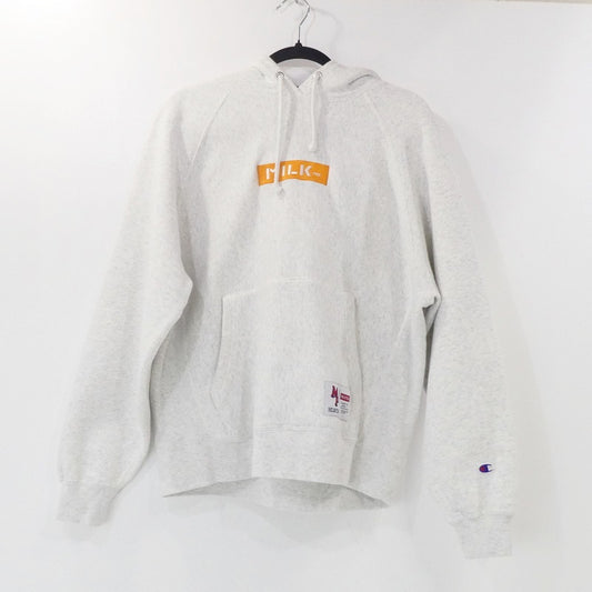 【中古】MILK FED | ミルクフェド SWEAT HOODIE パーカー 103233012021 オートミール サイズ：S