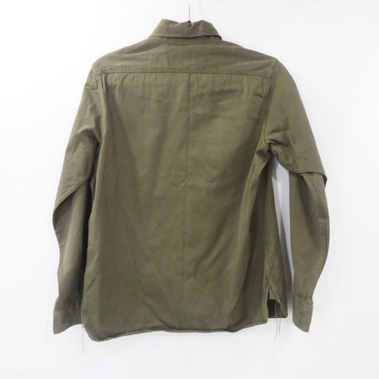 【中古】BUZZ RICKSONS | バズリクソンズ HERRINGBONE WORK SHIRT その他トップス BR26081 カーキ