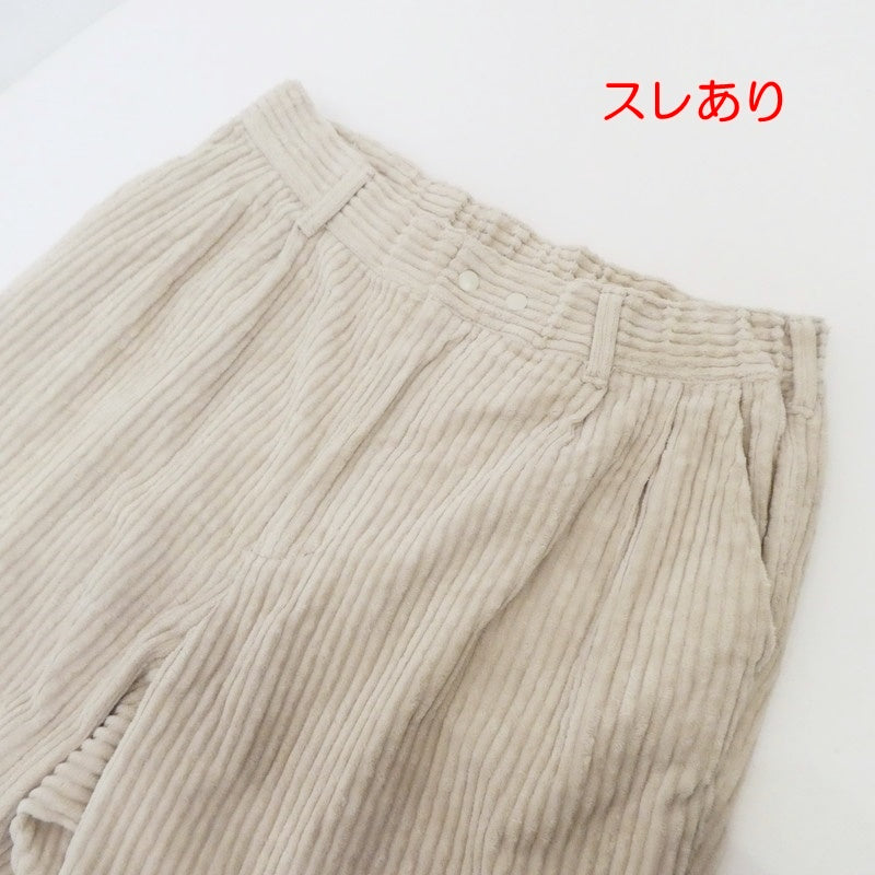 【中古】SON OF THE CHEESE | サノバチーズ Cordy MJK Pants パンツ SC2120-PN08 アイボリー サイズ：L