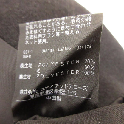 【中古】BEAUTY & YOUTH UNITED ARROWS | ビューティーアンドユースユナイテッドアローズ PEメルトンチェスターコート その他アウター 1225-199-0024-0990 ブラック サイズ：XL