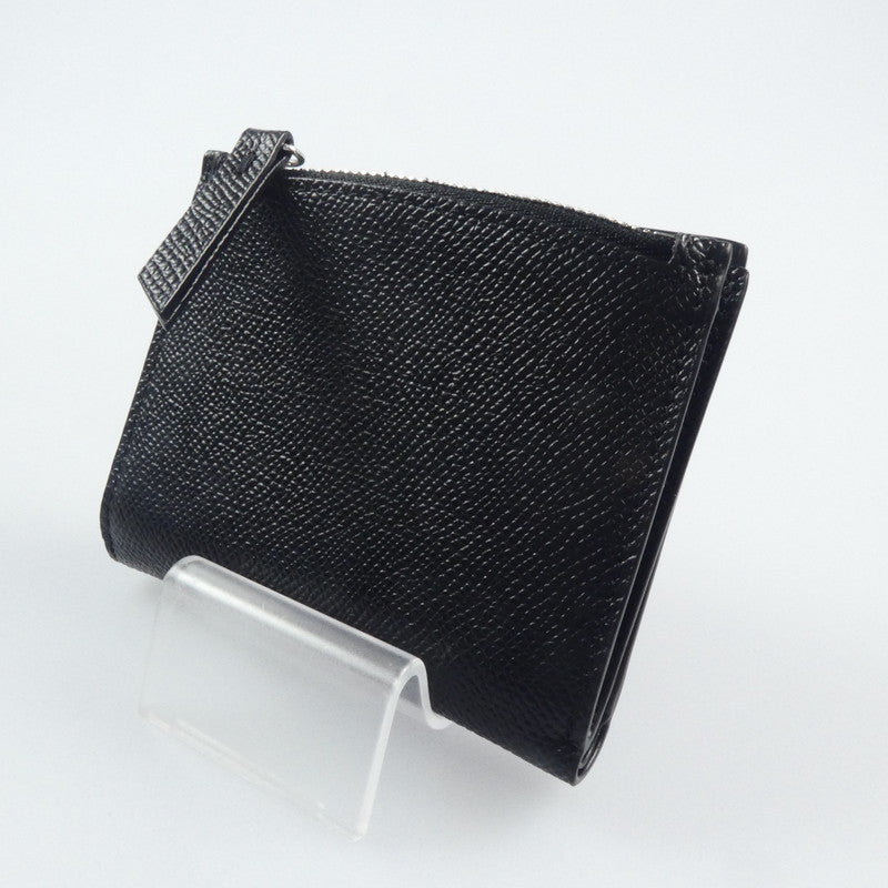 【中古】Maison Margiela | メゾンマルジェラ WALLET FLIP FLAP SMALL 二つ折り財布 SA1UI0020 ブラック