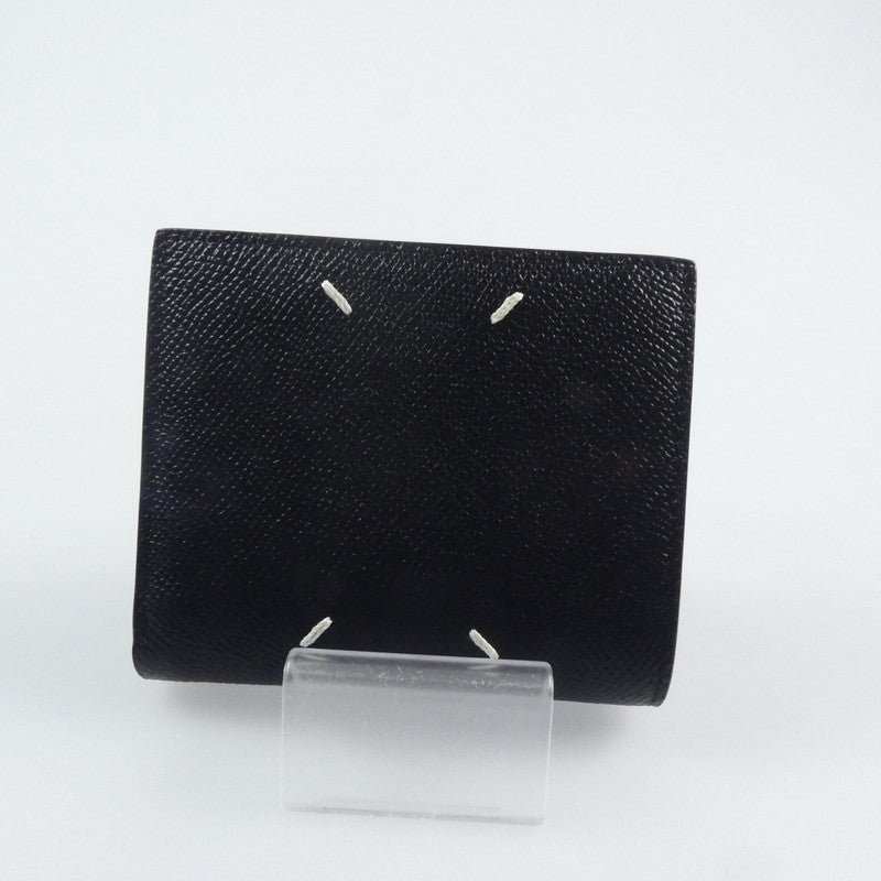 【中古】Maison Margiela | メゾンマルジェラ WALLET FLIP FLAP SMALL 二つ折り財布 SA1UI0020 ブラック