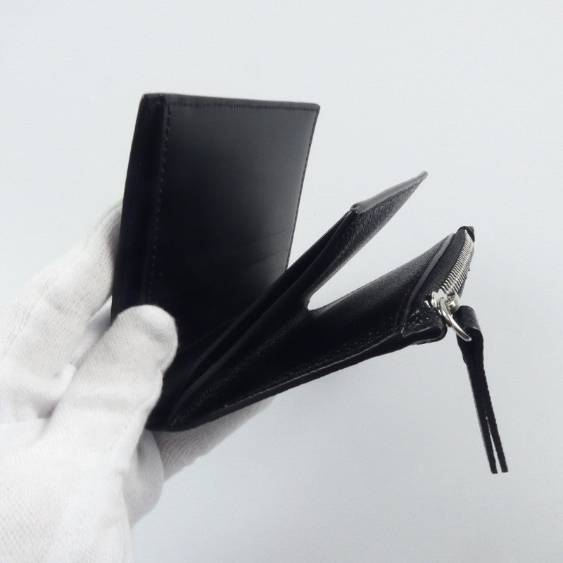 【中古】Maison Margiela | メゾンマルジェラ WALLET FLIP FLAP SMALL 二つ折り財布 SA1UI0020 ブラック