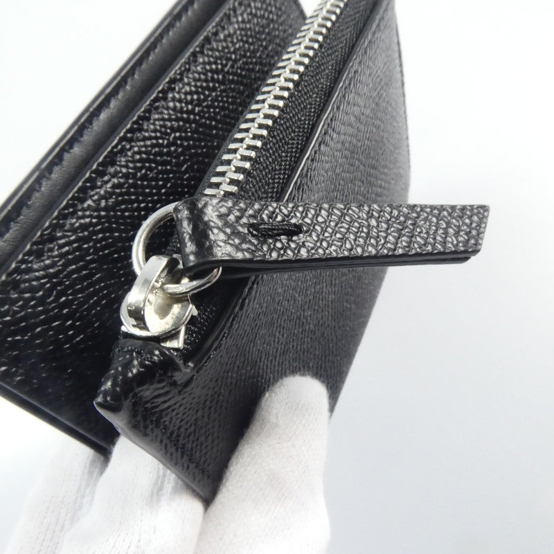 【中古】Maison Margiela | メゾンマルジェラ WALLET FLIP FLAP SMALL 二つ折り財布 SA1UI0020 ブラック