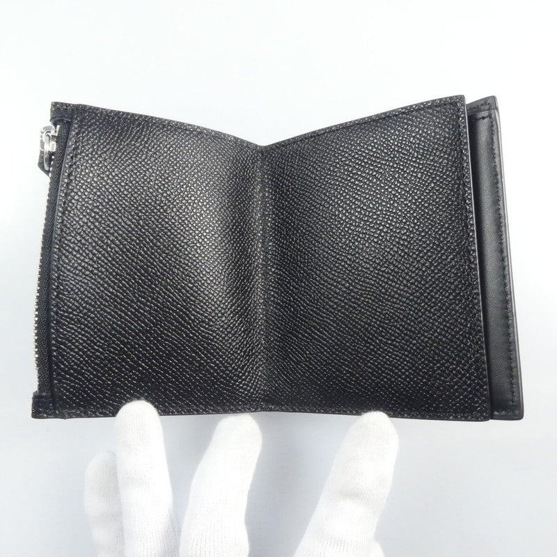 【中古】Maison Margiela | メゾンマルジェラ WALLET FLIP FLAP SMALL 二つ折り財布 SA1UI0020 ブラック