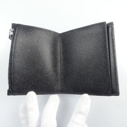 【中古】Maison Margiela | メゾンマルジェラ WALLET FLIP FLAP SMALL 二つ折り財布 SA1UI0020 ブラック
