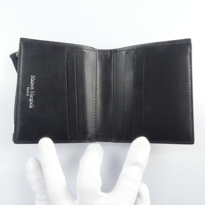 【中古】Maison Margiela | メゾンマルジェラ WALLET FLIP FLAP SMALL 二つ折り財布 SA1UI0020 ブラック