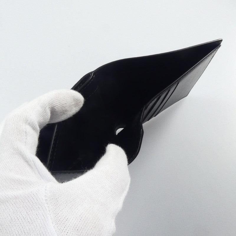 【中古】Maison Margiela | メゾンマルジェラ WALLET FLIP FLAP SMALL 二つ折り財布 SA1UI0020 ブラック