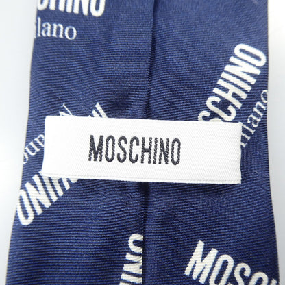 【中古】MOSCHINO | モスキーノ ネクタイ ネイビー