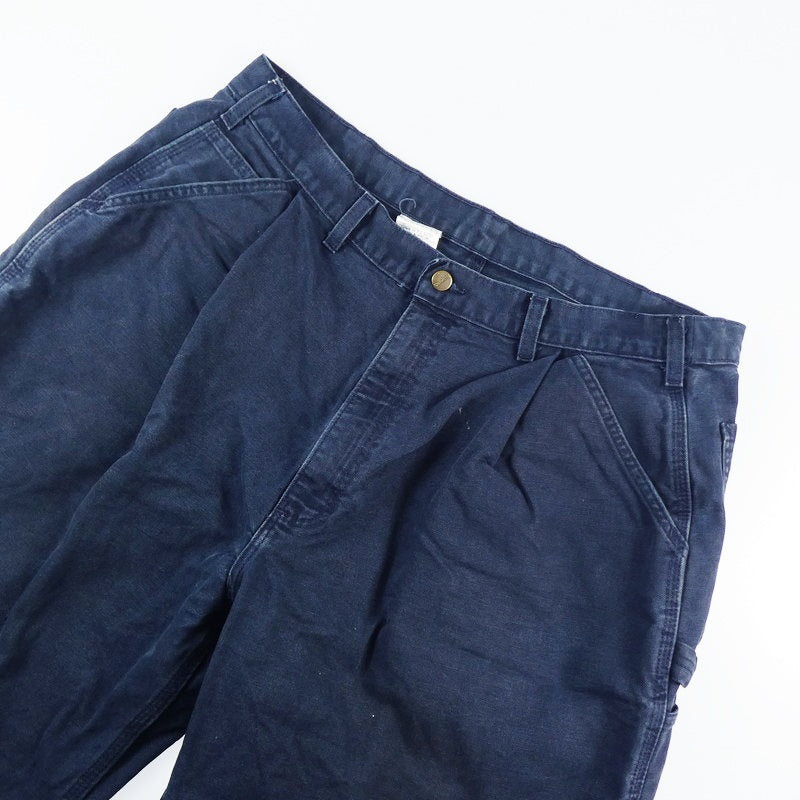 【中古】Carhartt | カーハート パンツ B11 MDT ネイビー サイズ：46