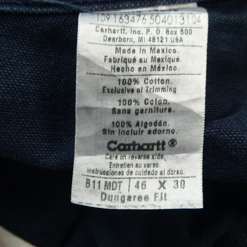 【中古】Carhartt | カーハート パンツ B11 MDT ネイビー サイズ：46
