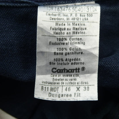 【中古】Carhartt | カーハート パンツ B11 MDT ネイビー サイズ：46